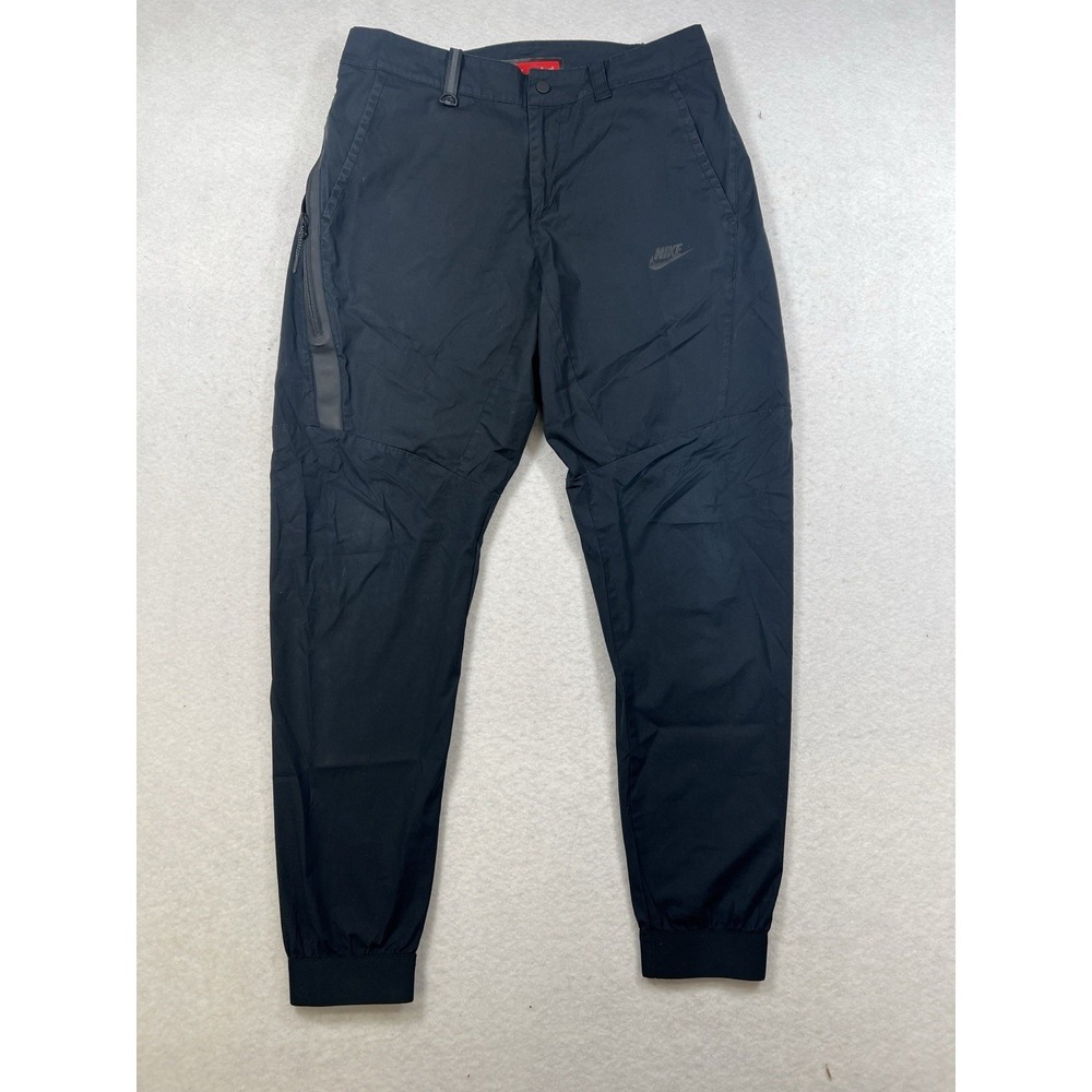 Nike Sportswear Bonded‎ Woven Jogger Pants Obsidian Navy 823363-010 Mens 34